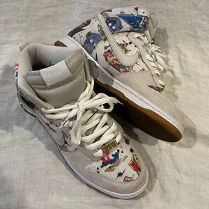 Nike SB Dunk High Rammellzee X Supreme